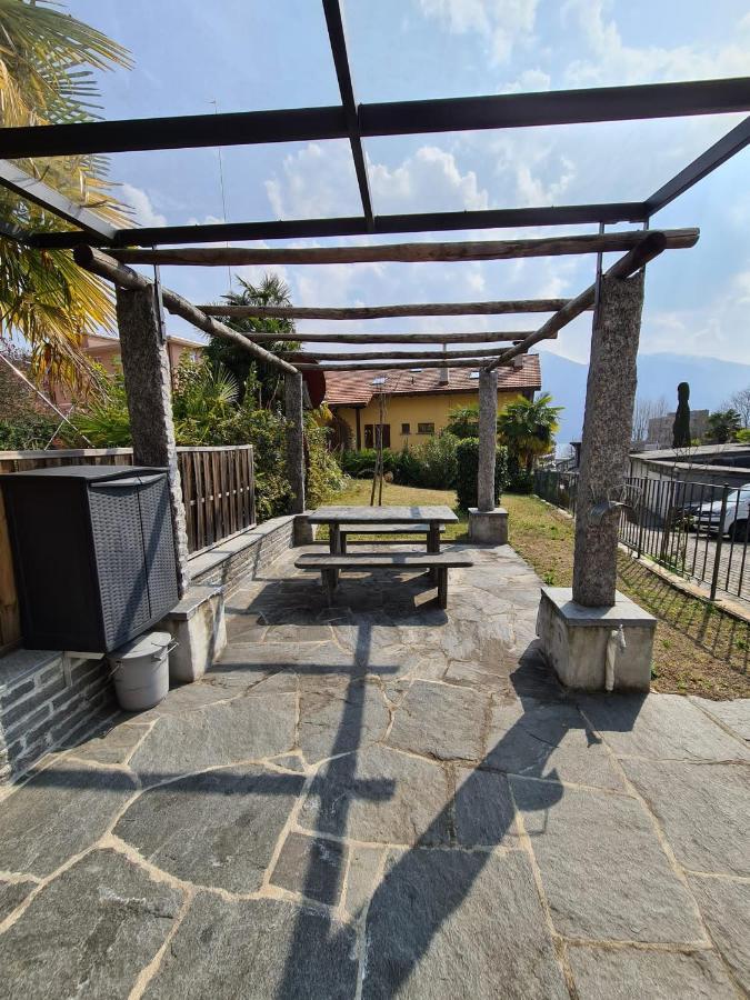 Casa Pergola Di Franz Villa Minusio Buitenkant foto